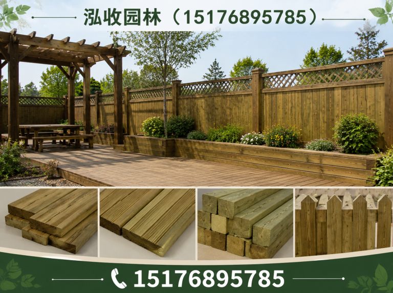 保山防腐木凉亭展示图