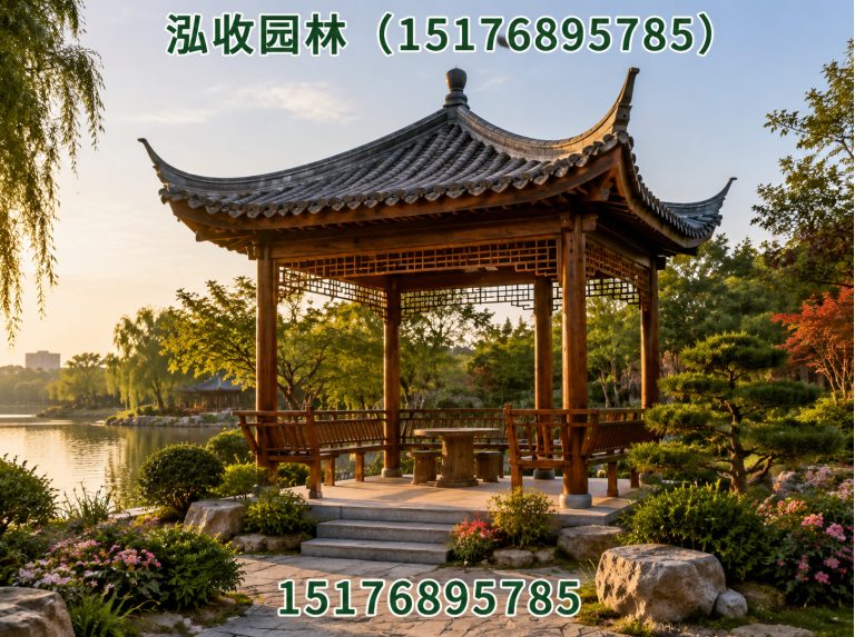 保山京津冀防腐木工程展示图